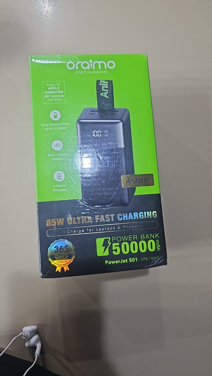 Oraimo Power Bank 50,000mAh